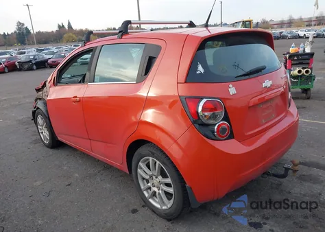 2012 Chevrolet Sonic 2Lt z USA, uszkodzony, nr VIN 1G1JC6SH9C4134433